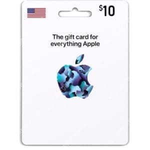 Apple iTunes Gift Card 10$ USA