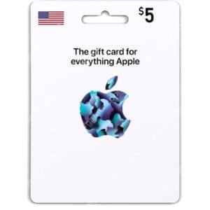 Apple iTunes Gift Card 5$ USA