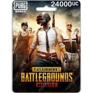 PUBG Mobile 24000UC + Free 8400UC