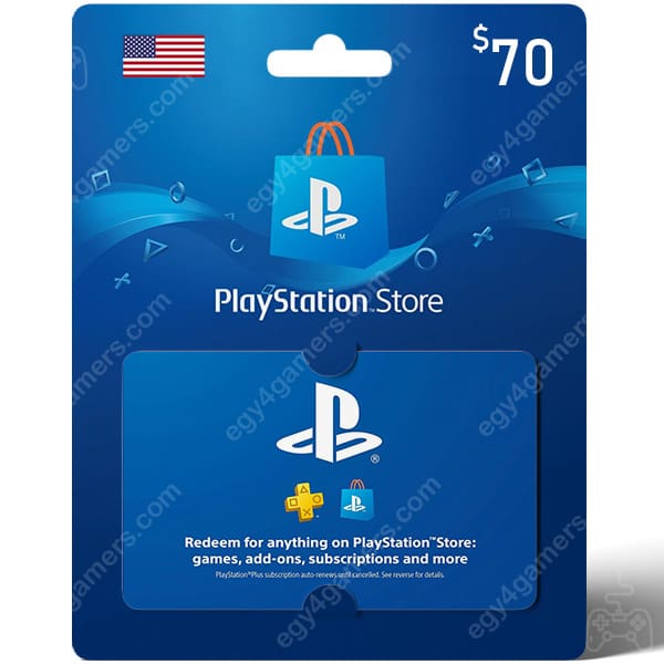 70 hot sale psn card