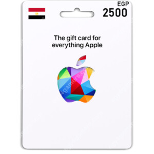 Apple iTunes Gift Card 2500 EGP