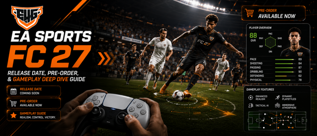 EA SPORTS FC 27 - Egy4Gamers, PlayStation 5, PlayStation Plus , PlayStation Network, PSN Cards, PSN Card, PlayStation Games, , Ps Plus , Ps Accounts ,Apple iTunes Gift Card, PUBG EA SPORTS FC 27