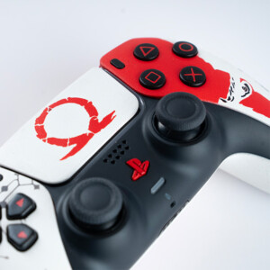 Kratos Custom PS5 Controller – Omega Edition Hall Effect Sticks - Egy4Gamers, PlayStation 5, PlayStation Plus , PlayStation Network, PSN Cards, PSN Card, PlayStation Games, , Ps Plus , Ps Accounts ,Apple iTunes Gift Card, PUBG Kratos Custom PS5 Controller – Hall Effect Sticks