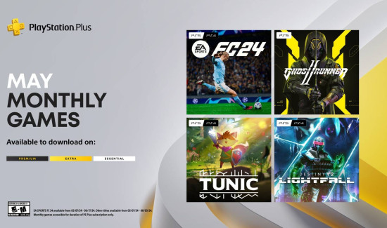 PlayStation Plus Monthly Games for May