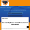 حسابات العاب PlayStation