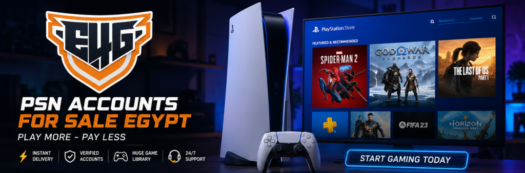PSN accounts for sale Egypt