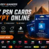 Buy PSN cards Egypt
