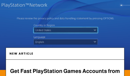 حسابات العاب PlayStation